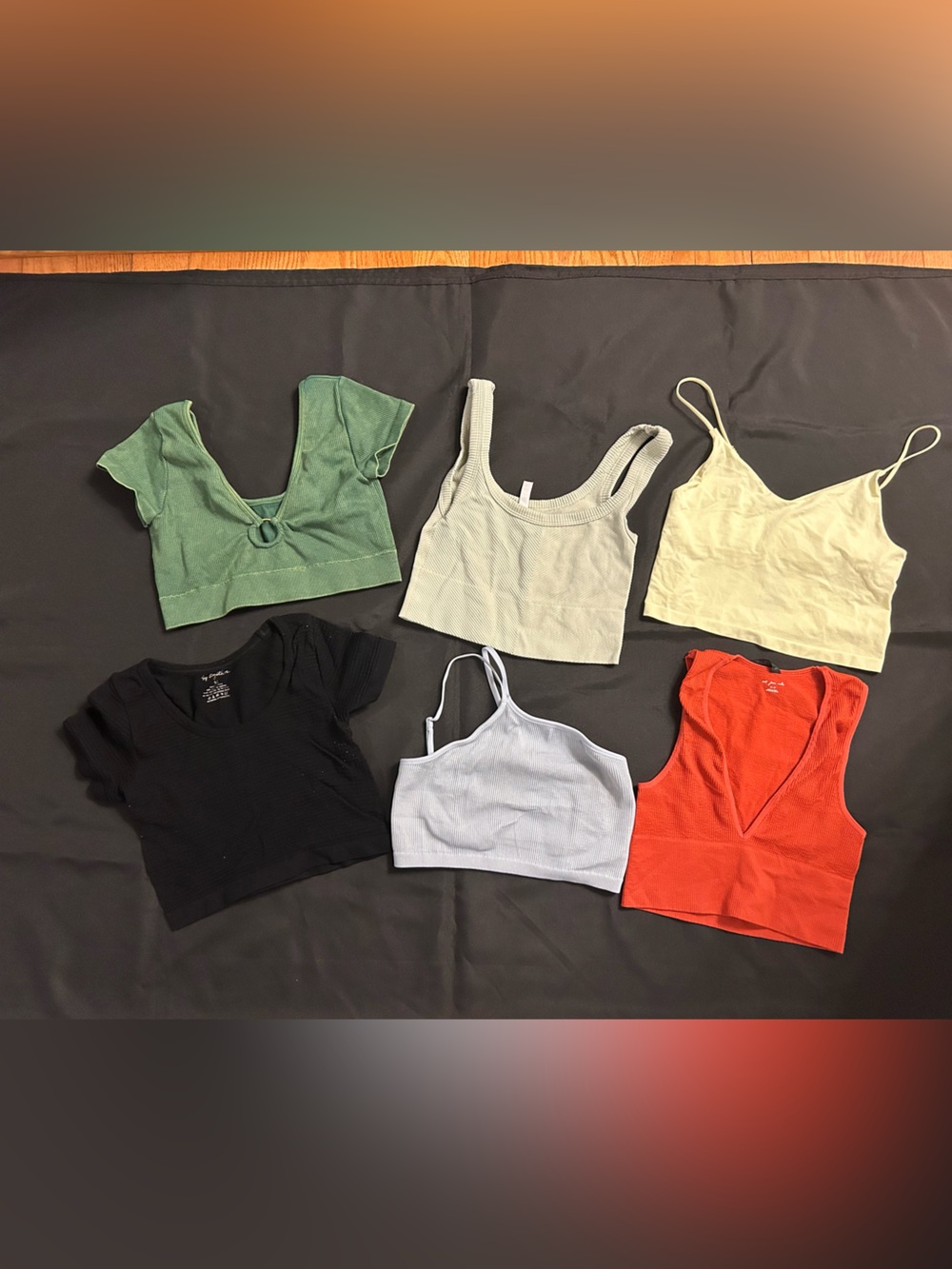 Ribbed Tank & Bralette Mix - Multicolor Set from various brands